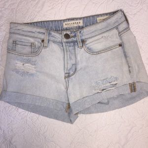 Bullhead Faded Jean Shorts